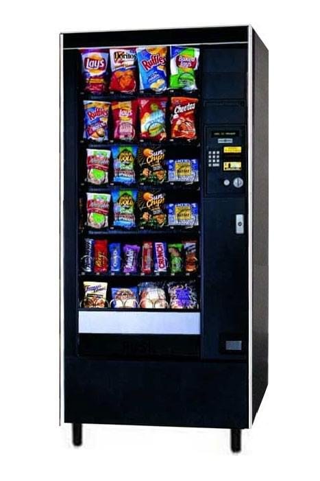 Automatic Products 122 Snack Machine - Silver Star Automatic Products 122 Snack Machine