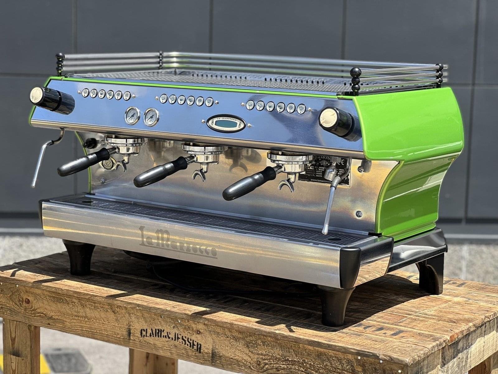 La Marzocco FB80 3 Group Coffee Machine Green - Used